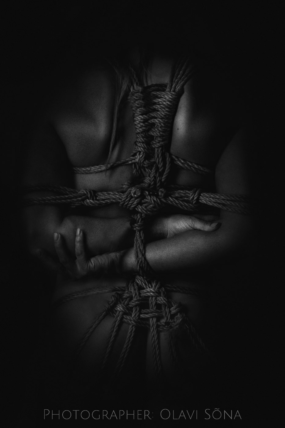 shibari ropes and textures - Nude Art Photography